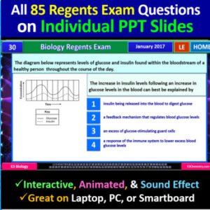 Living Environment Biology Regents - Exam Questions on PPT Slides ( June 2016) - Image 2
