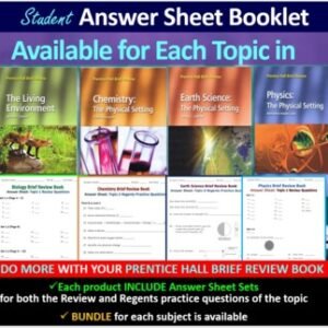 Solutions, Solubility, Molarity: Student Answer Sheet Prentice Hall Brief Review - Image 4